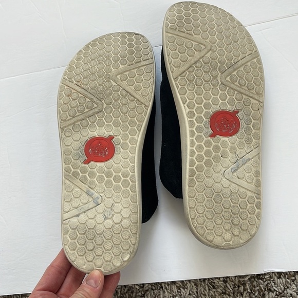 Born Zen Mule Shoe Suede Black and White size 10 - Picture 6 of 15